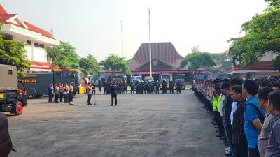 1.245 Personel Polisi Dikerahkan Amankan Aksi Pengiriman Surat ke KPK di Pati
