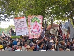 Ratusan Warga Geruduk DPRD Pati, Suarakan 13 Tuntutan