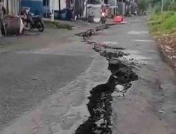 Jalan di Welahan Jepara Ambles, Sudah Tiga Kali Terjadi