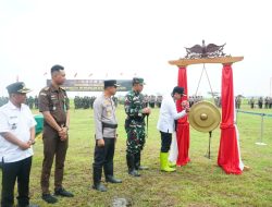 TMMD di Pati Resmi Dibuka, Genjot Infrastruktur Desa hingga Penghijauan Kendeng