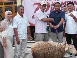 Danang Wicaksana Salurkan Kambing Kurban untuk Warga Blora