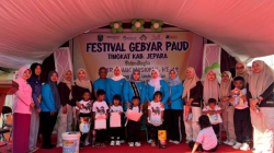 Peringati Hari Anak Nasional, Ratusan Anak Meriahkan Gebyar PAUD Jepara