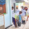 Sambut HUT Partai Demokrat, Relawan Langit Biru Blora Bersihkan Masjid dan Lingkungan Tegalgunung