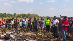Geger! Pesawat Jatuh dan Terbakar di Lahan Tembakau Blora, Penumpang Selamat dari Maut