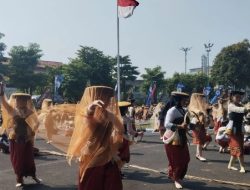 Libatkan 670 Penari, Tari Lajur Caping Kalo Kudus Pecahkan Rekor Dunia MURI