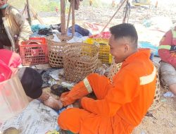 Damkar Rembang Kekurangan APD, Dua Petugas Terluka Saat Padamkan TPA Landoh